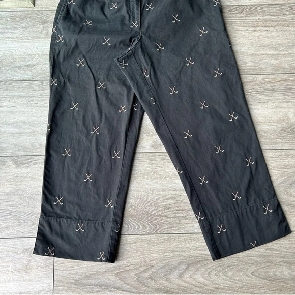 Liz Golf Cathren Golf Club Embroidered Capri Pants - Picture 11 of 13